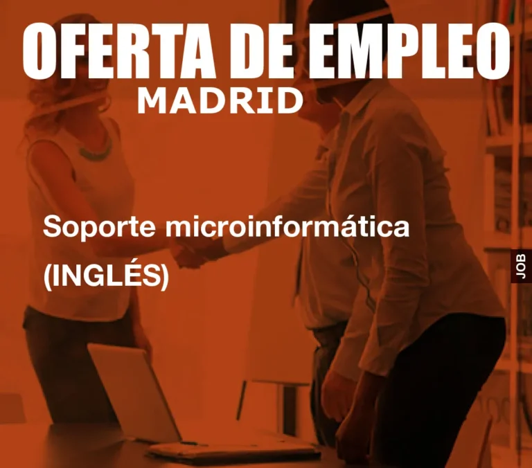 Soporte microinformática (INGLÉS)