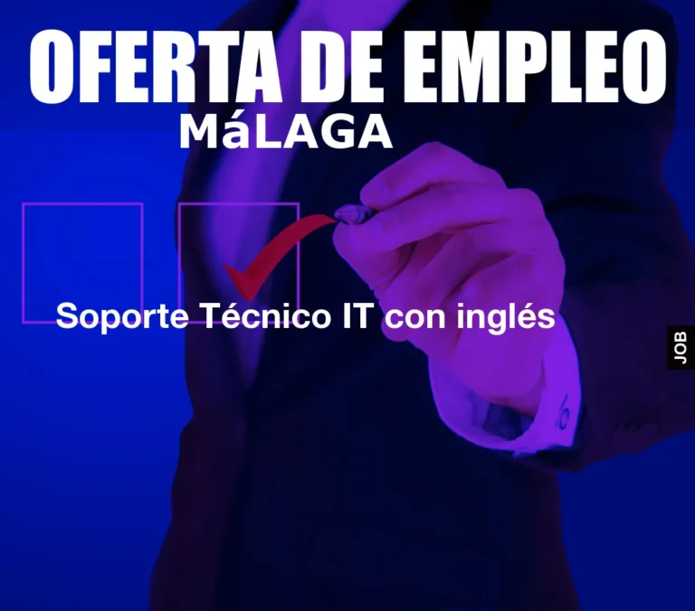 Soporte Técnico IT con inglés