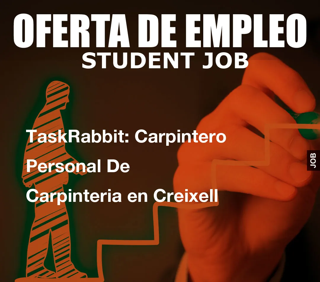 TaskRabbit: Carpintero Personal De Carpinteria en Creixell