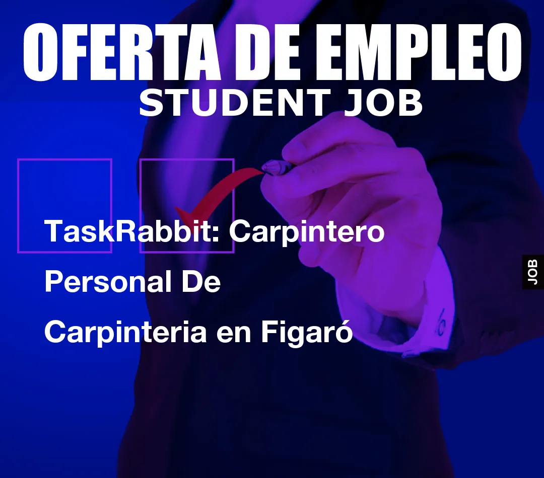 TaskRabbit: Carpintero Personal De Carpinteria en Figar