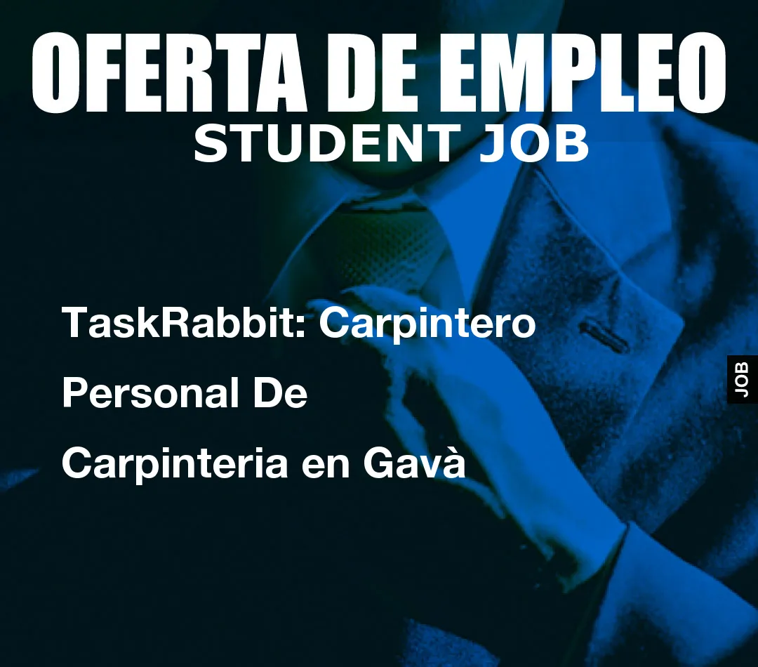 TaskRabbit: Carpintero Personal De Carpinteria en Gav