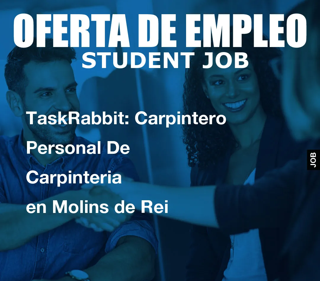 TaskRabbit: Carpintero Personal De Carpinteria en Molins de Rei