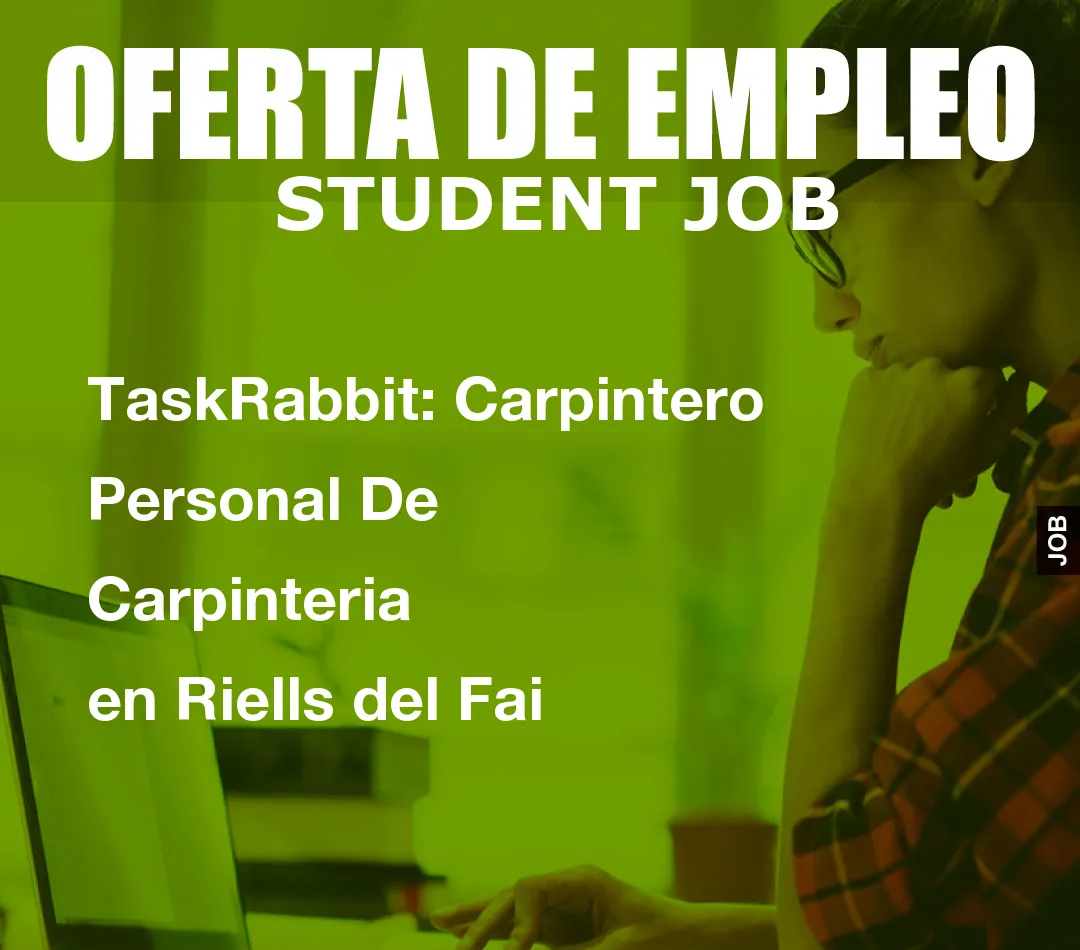 TaskRabbit: Carpintero Personal De Carpinteria en Riells del Fai