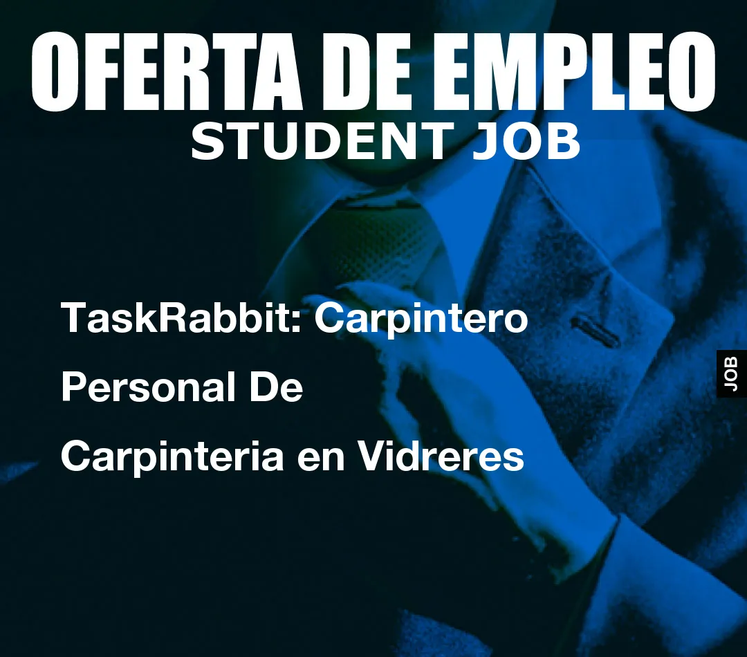 TaskRabbit: Carpintero Personal De Carpinteria en Vidreres