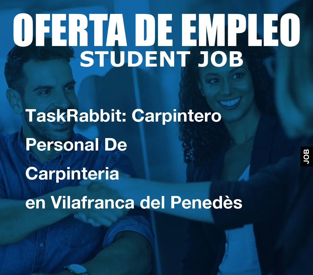 TaskRabbit: Carpintero Personal De Carpinteria en Vilafranca del Pened