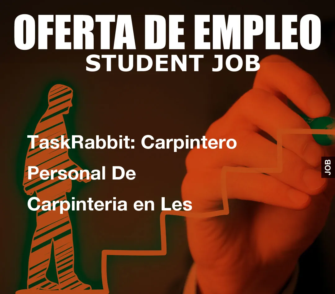 TaskRabbit: Carpintero Personal De Carpinteria en Les