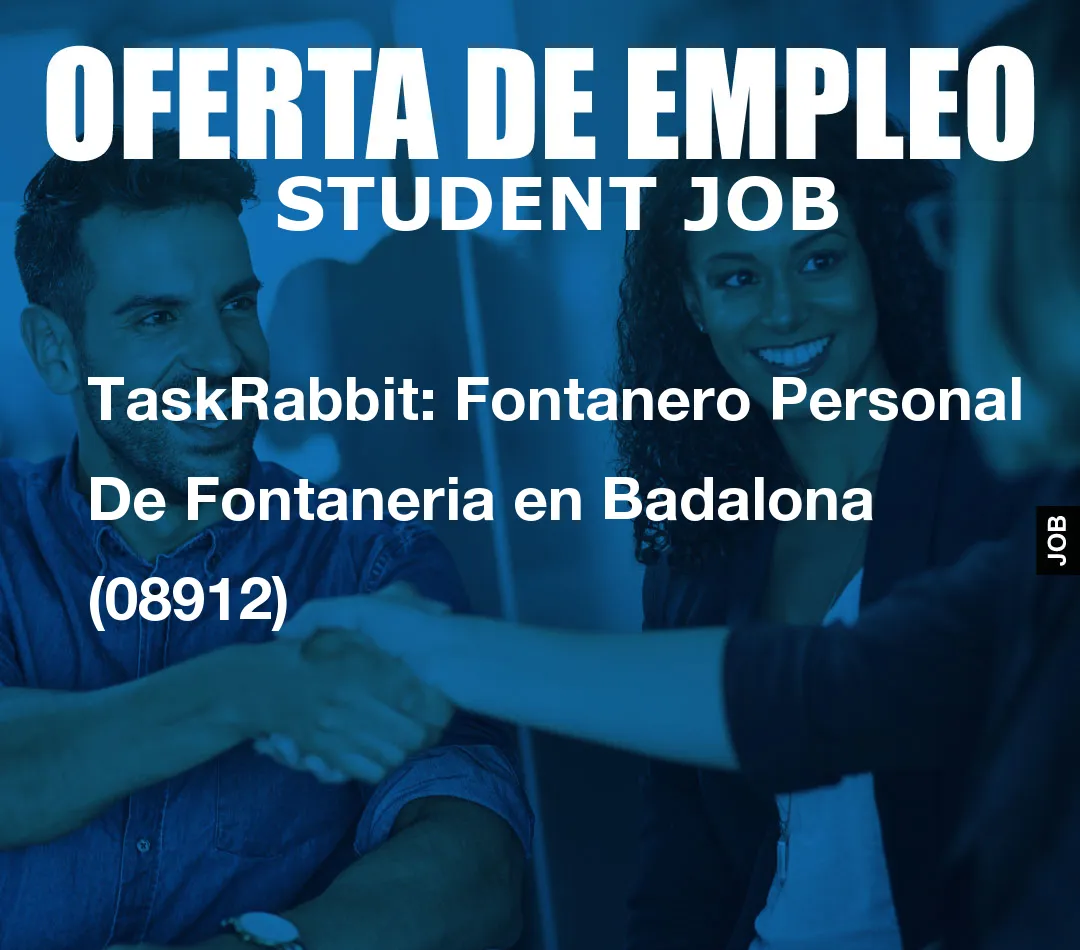 TaskRabbit: Fontanero Personal De Fontaneria en Badalona (08912)