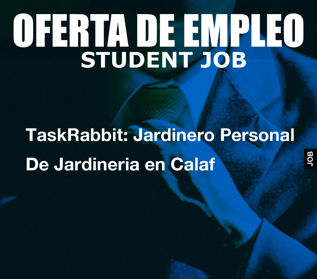 TaskRabbit: Jardinero Personal De Jardineria en Calaf