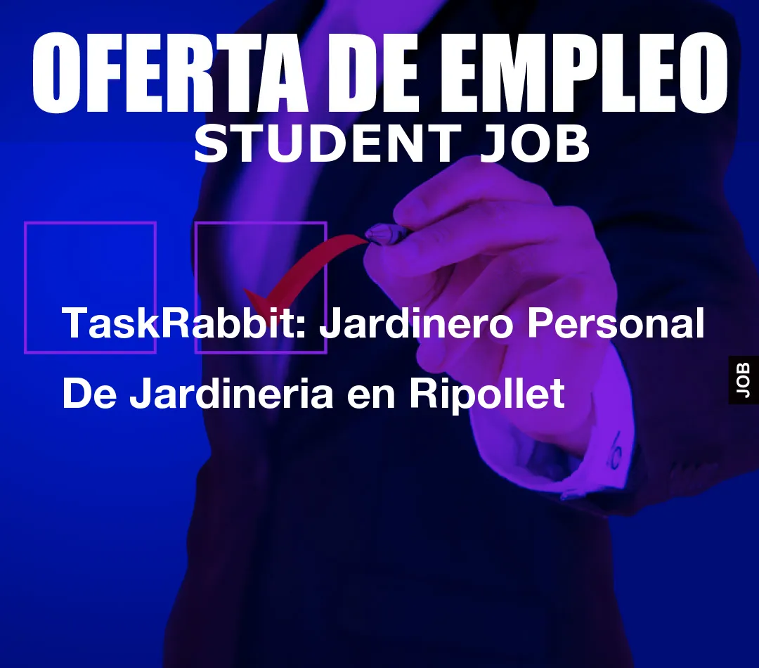 TaskRabbit: Jardinero Personal De Jardineria en Ripollet