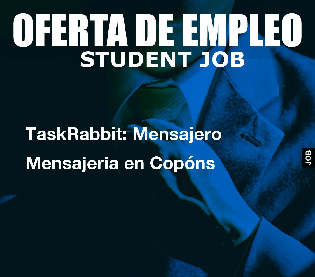 TaskRabbit: Mensajero Mensajeria en Cop