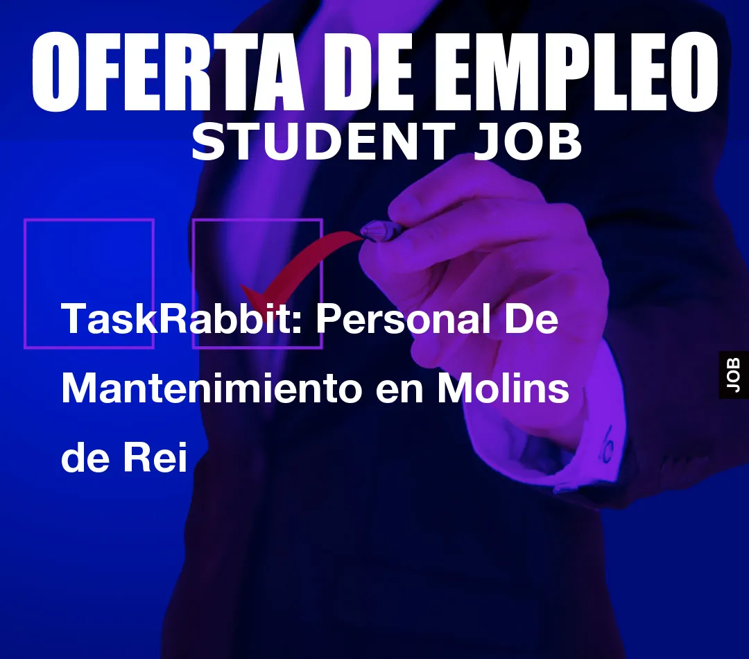 TaskRabbit: Personal De Mantenimiento en Molins de Rei
