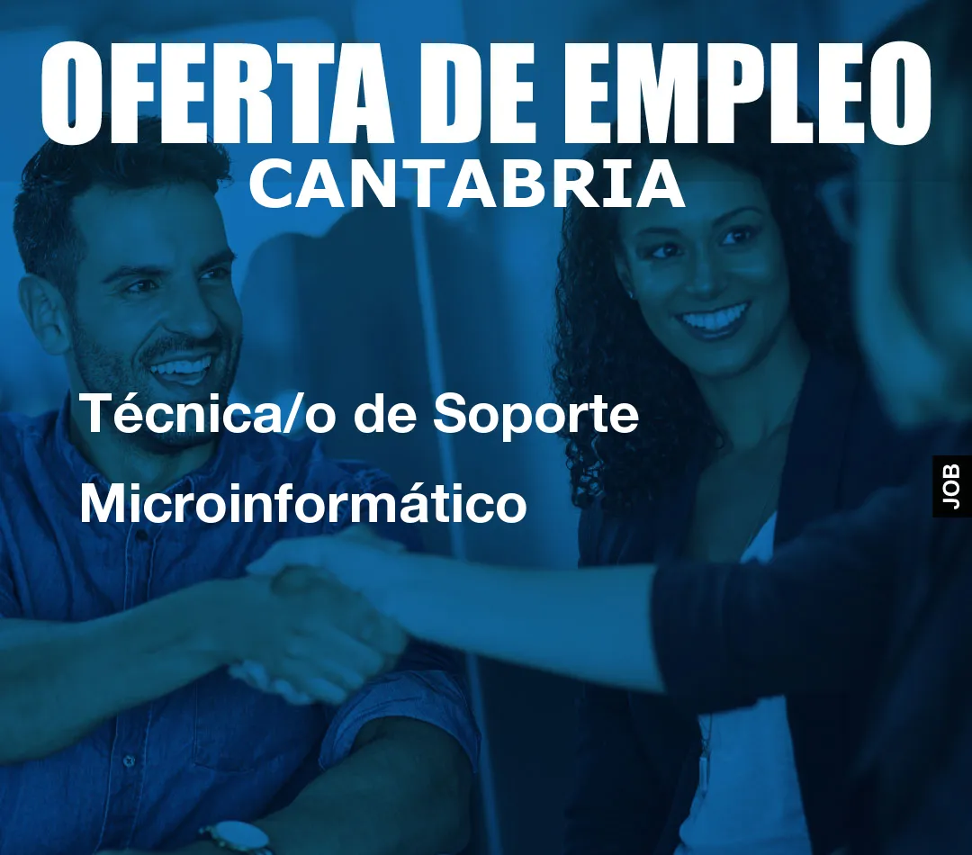 Técnica/o de Soporte Microinformático