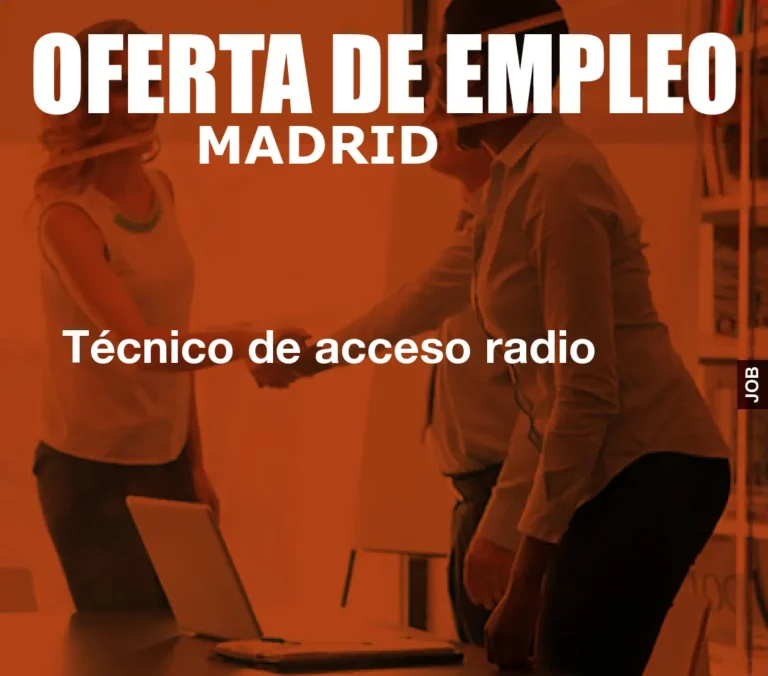 TÃ©cnico de acceso radio
