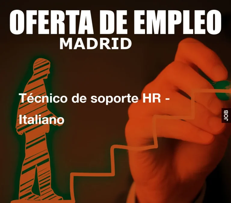 Técnico de soporte HR – Italiano