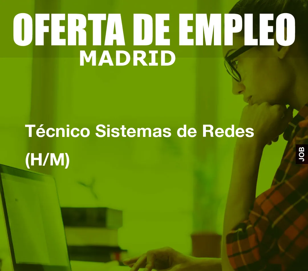 Técnico Sistemas de Redes (H/M)