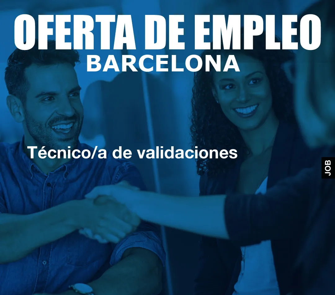 Técnico/a de validaciones