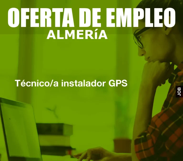 Técnico/a instalador GPS