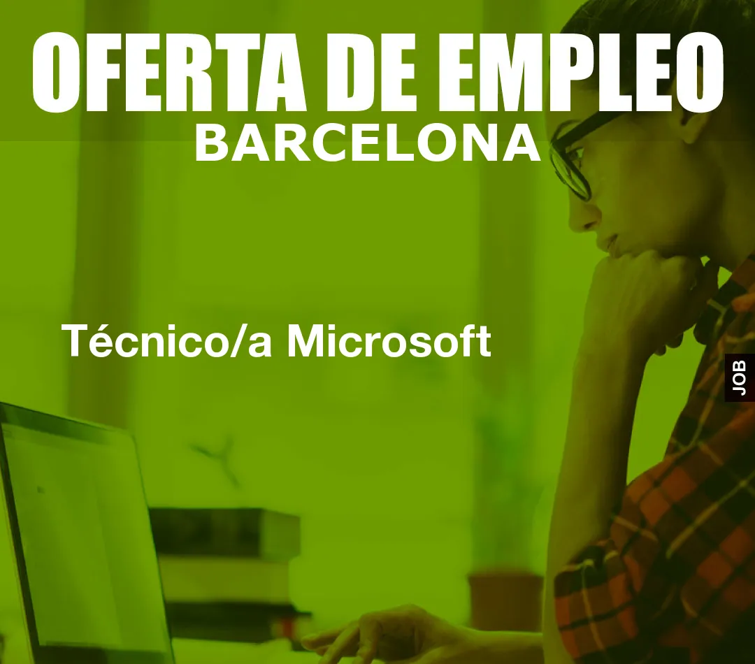 Técnico/a Microsoft