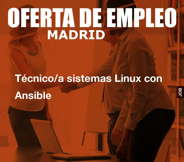 Técnico/a sistemas Linux con Ansible