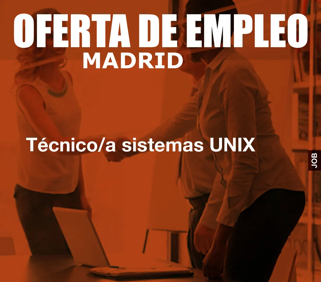 Técnico/a sistemas UNIX Técnico/a sistemas UNIX
