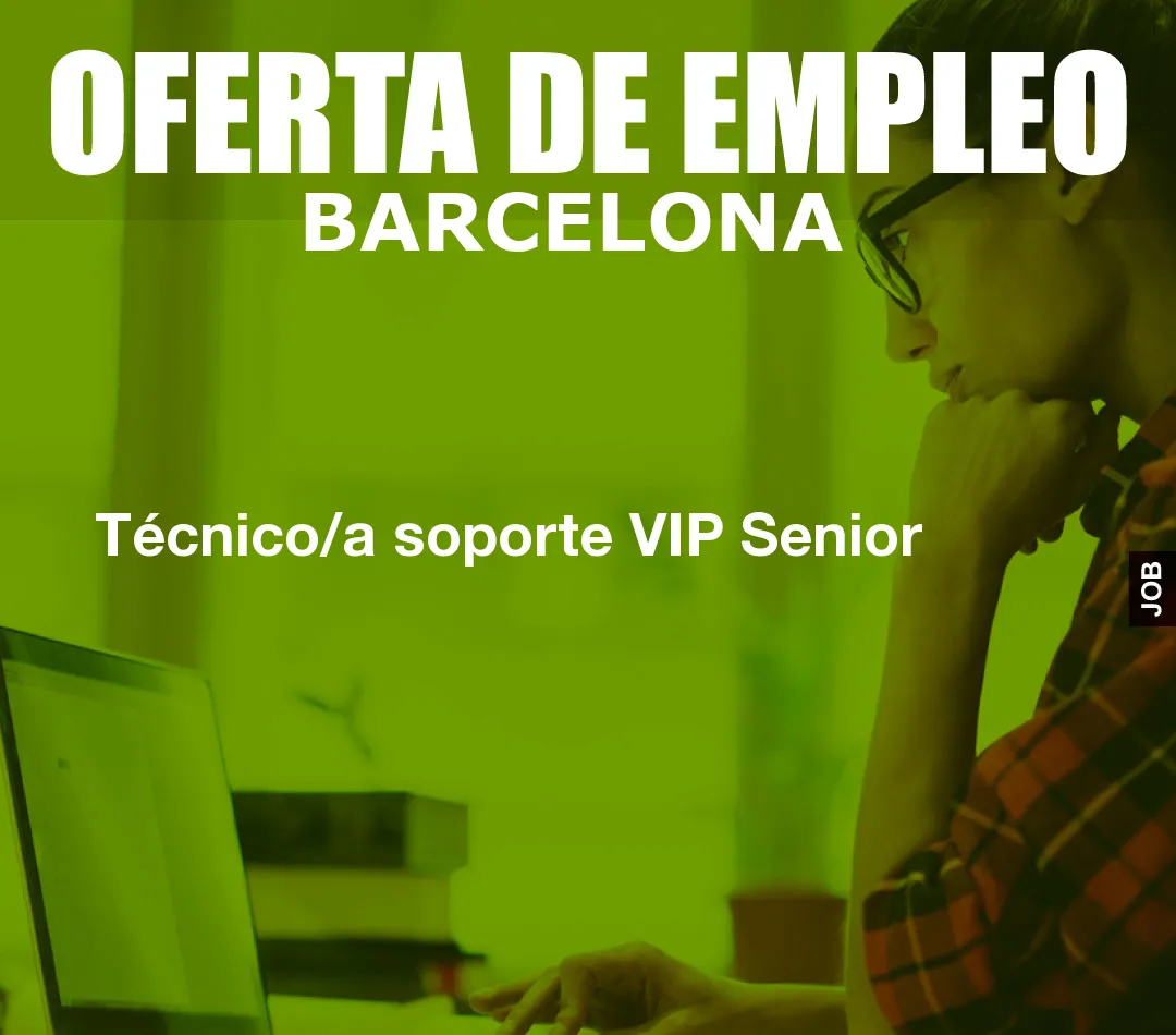 Técnico/a soporte VIP Senior Técnico/a soporte VIP Senior