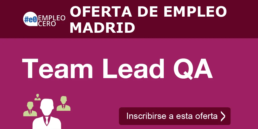 Team Lead QA Team Lead QA