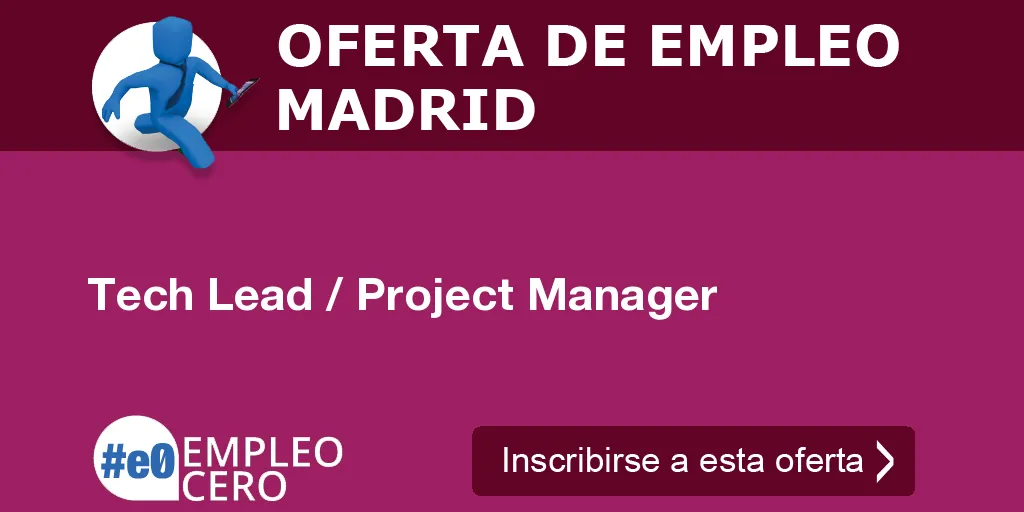 Tech Lead / Project Manager Tech Lead / Project Manager