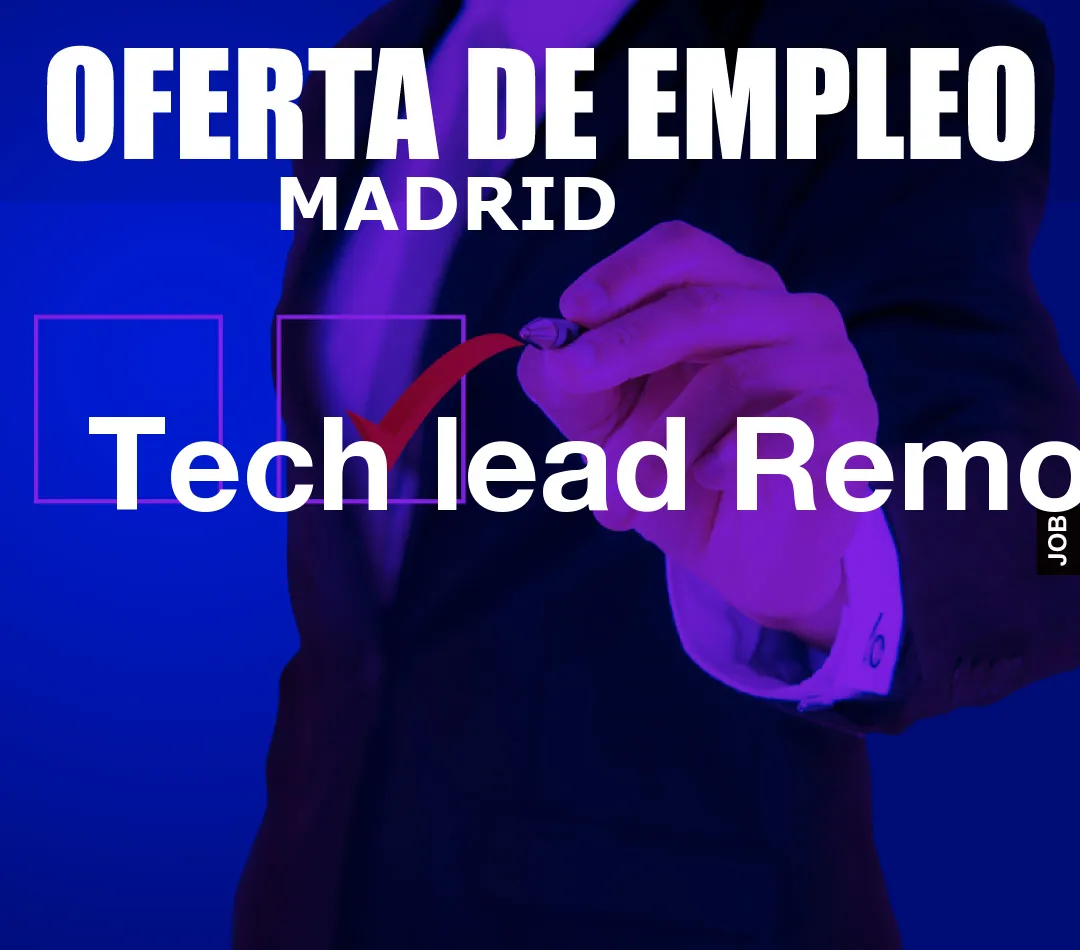 Tech lead Remote Tech lead Remote