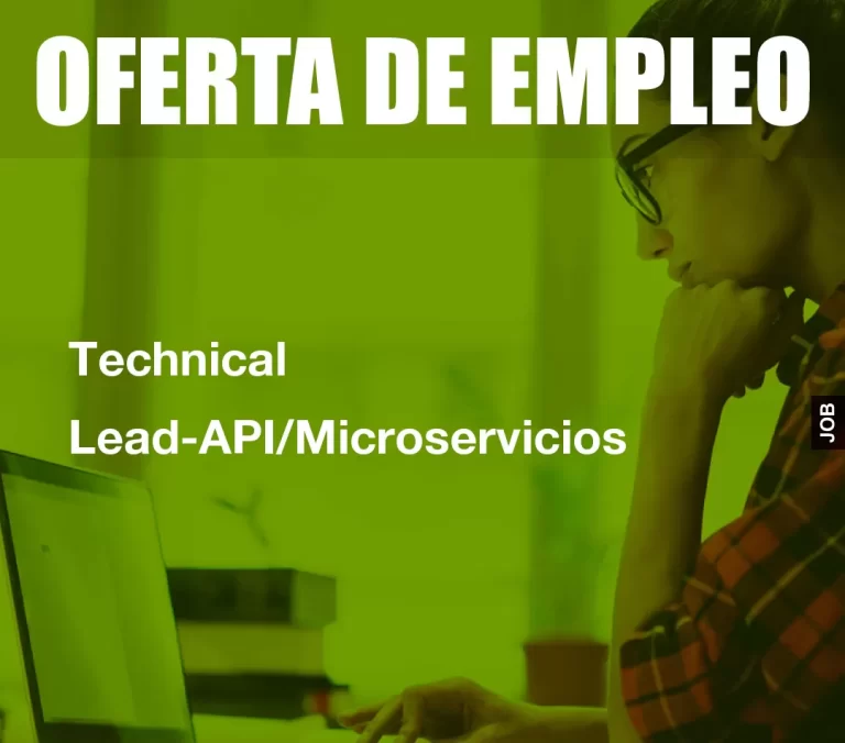 Technical Lead-API/Microservicios
