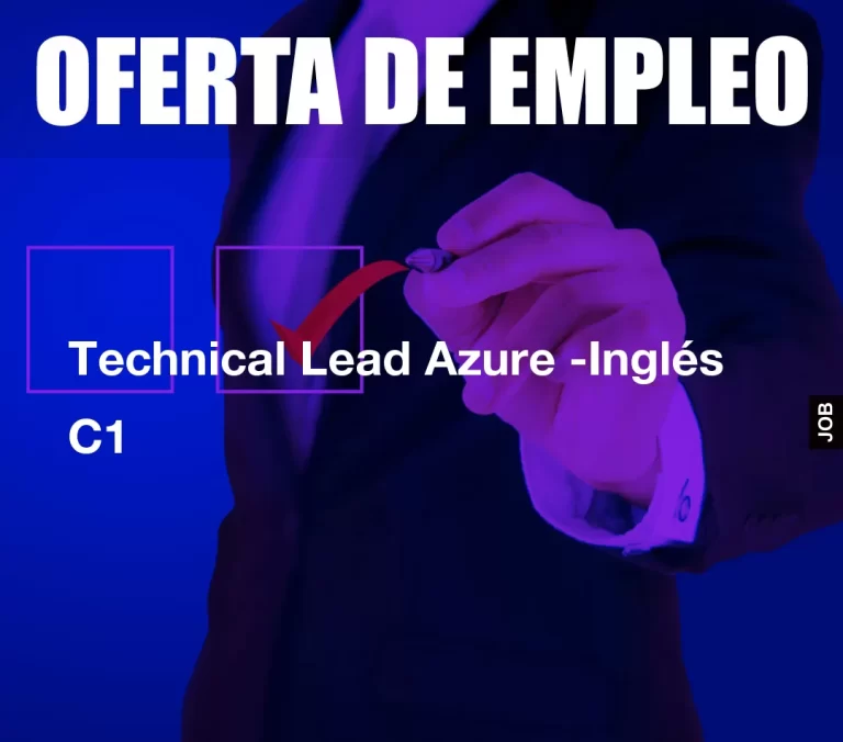 Technical Lead Azure -Inglés C1