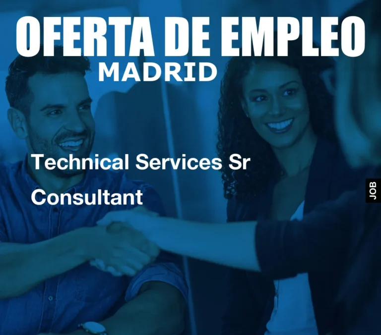 Technical Services Sr Consultant