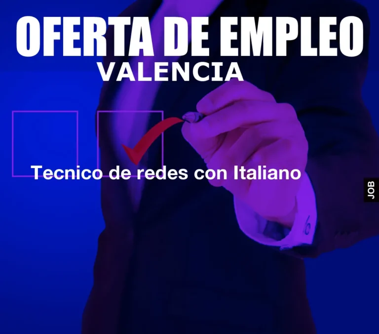Tecnico de redes con Italiano