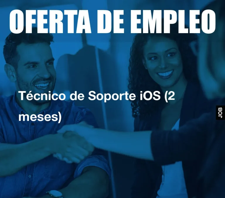 Técnico de Soporte iOS (2 meses)
