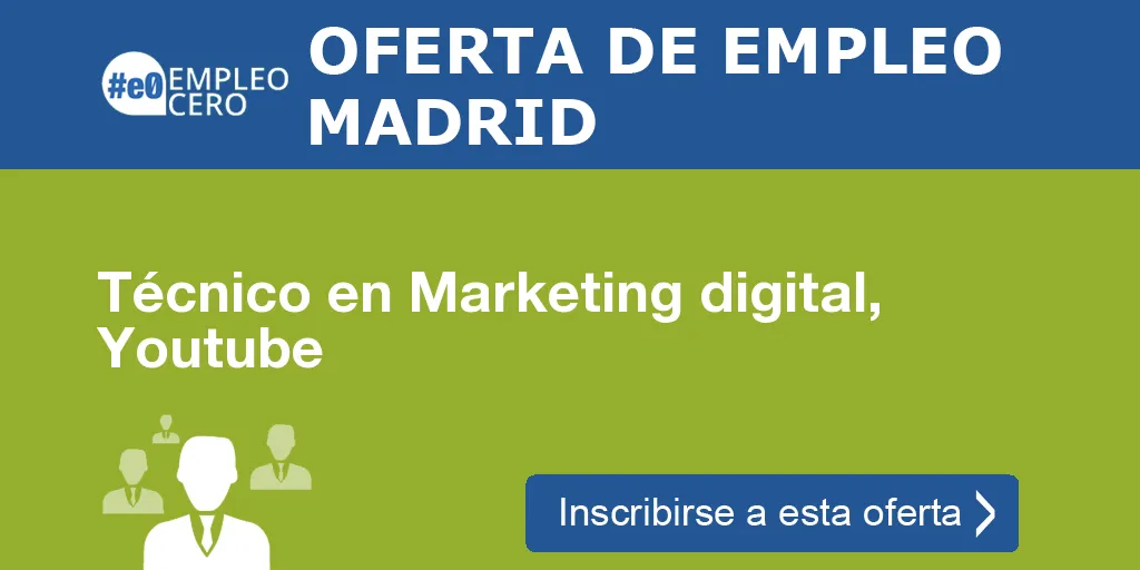 Técnico en Marketing digital, Youtube