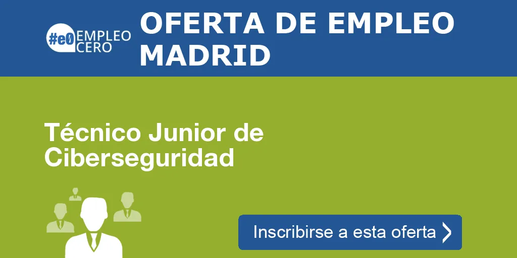 Técnico Junior de Ciberseguridad