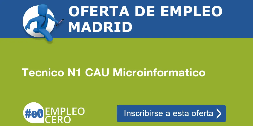 Tecnico N1 CAU Microinformatico Tecnico N1 CAU Microinformatico