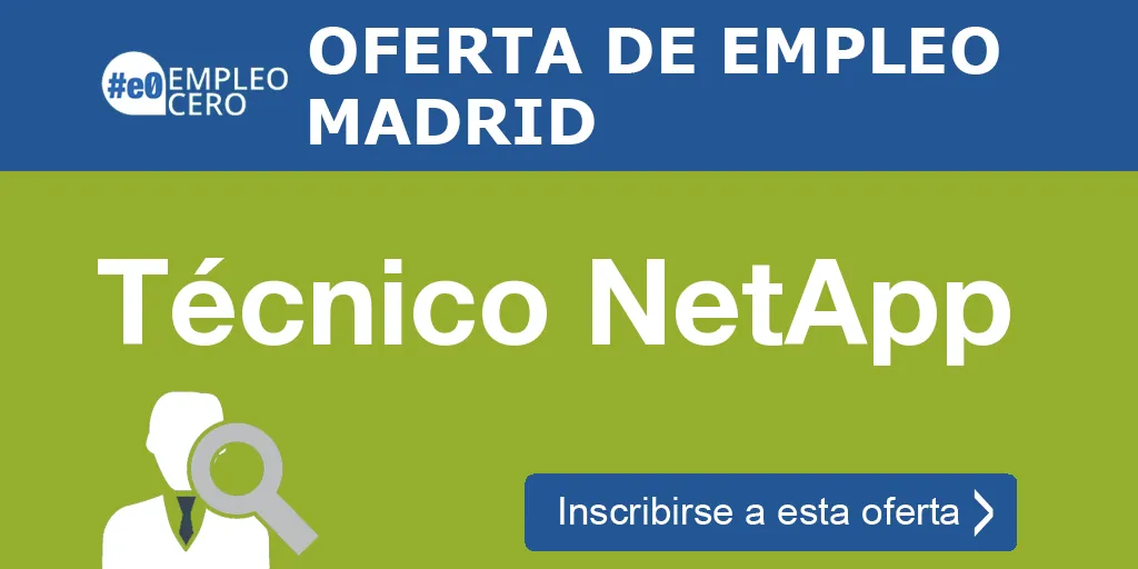 Técnico NetApp