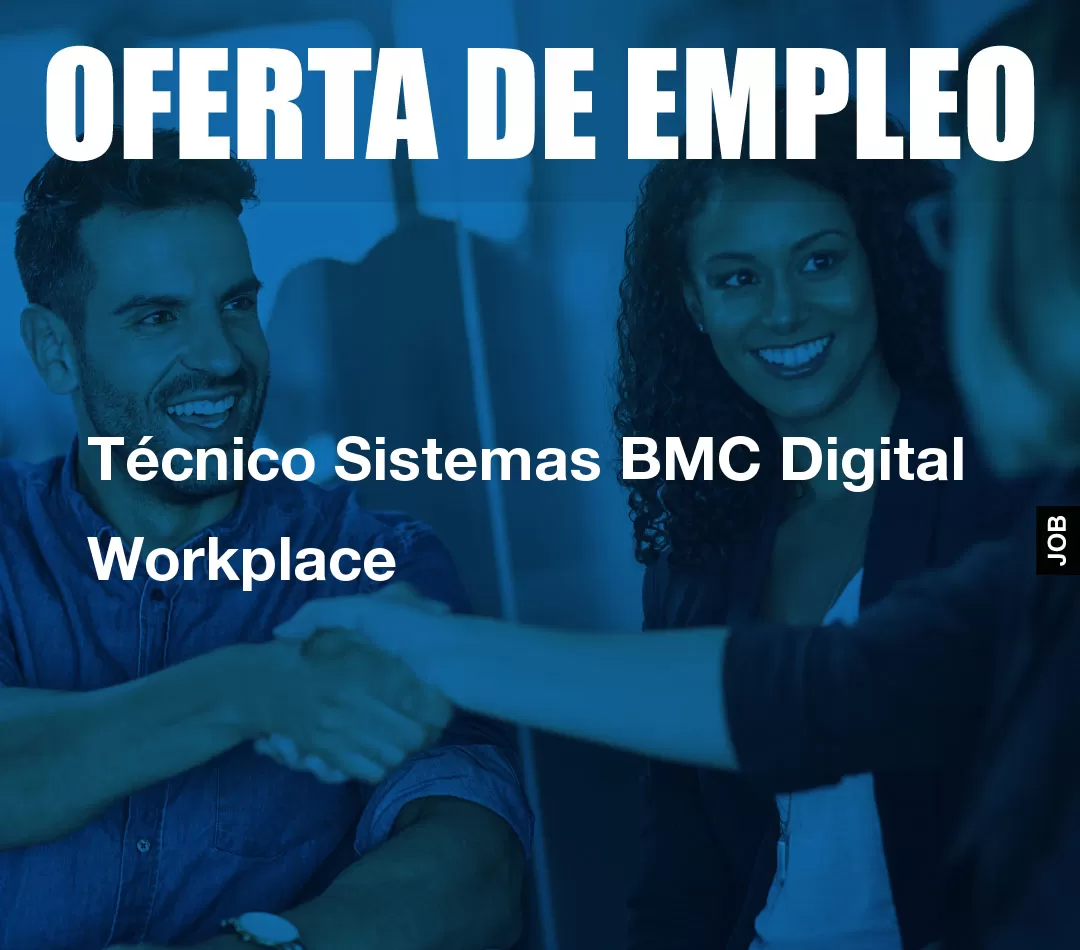 Técnico Sistemas BMC Digital Workplace Técnico Sistemas BMC Digital Workplace