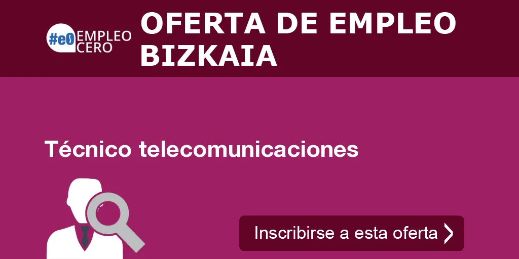 Técnico telecomunicaciones Técnico telecomunicaciones