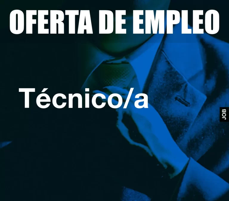 Técnico/a