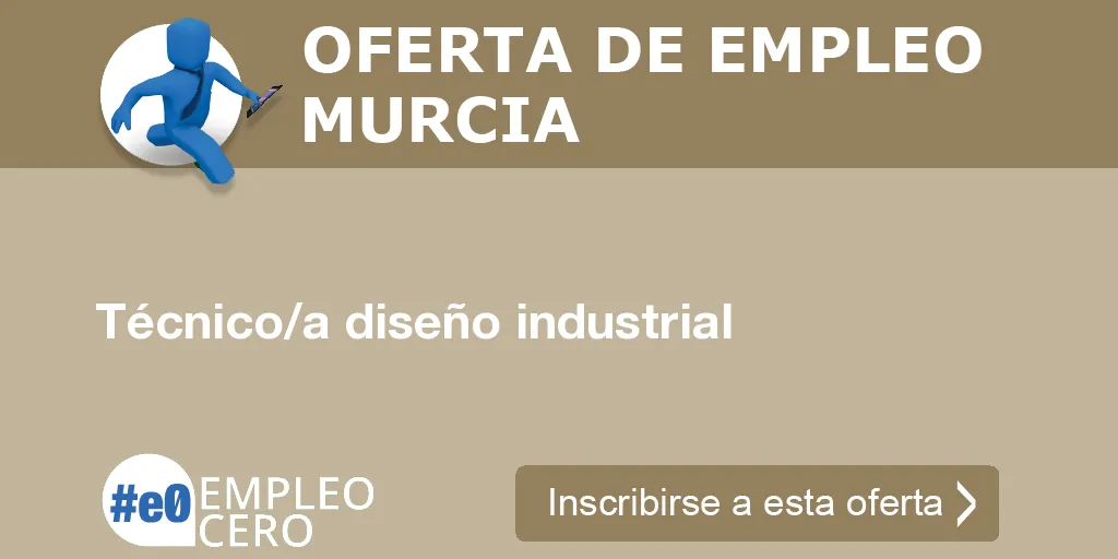 Técnico/a diseño industrial