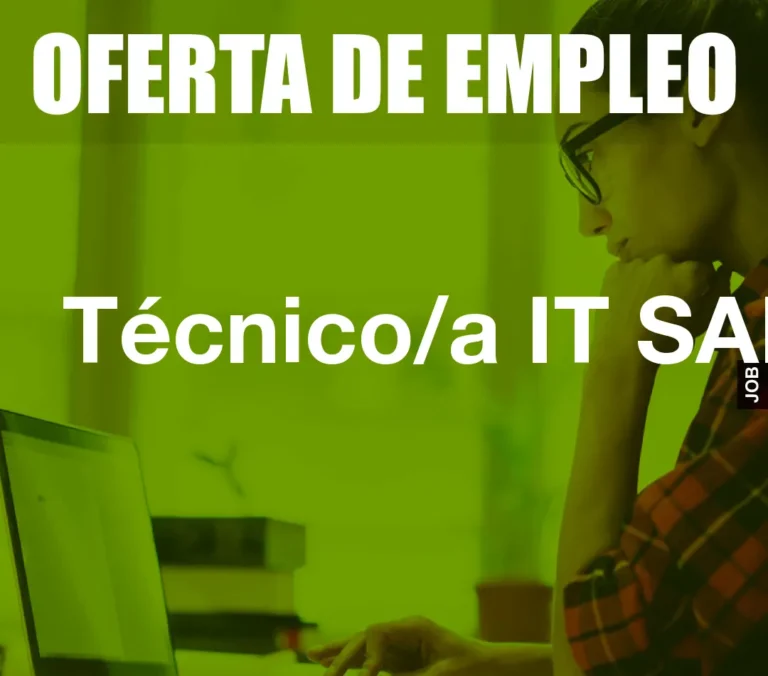 Técnico/a IT SAP