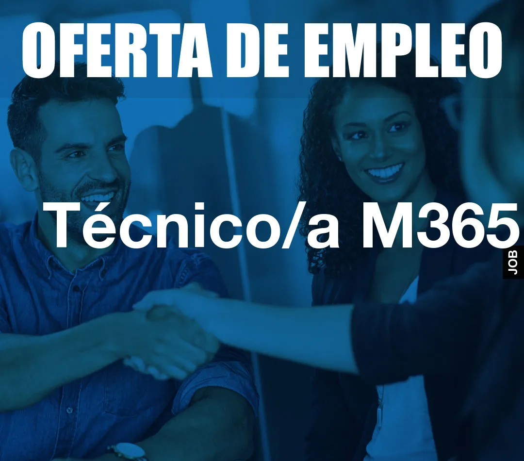 Técnico/a M365 Técnico/a M365
