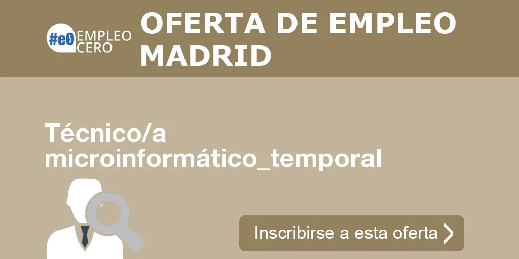 Técnico/a microinformático_temporal