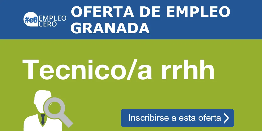Tecnico/a rrhh