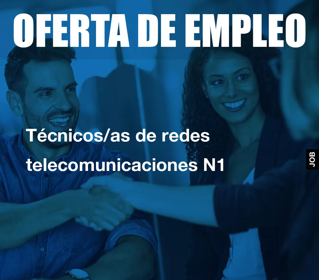 Técnicos/as de redes telecomunicaciones N1 Técnicos/as de redes telecomunicaciones N1