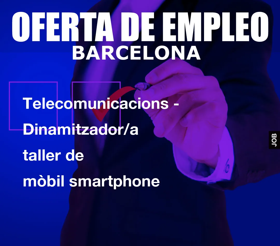 Telecomunicacions – Dinamitzador/a taller de m