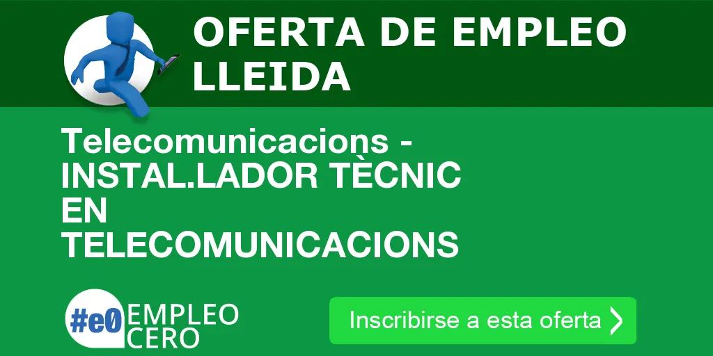Telecomunicacions - INSTAL.LADOR TÈCNIC EN TELECOMUNICACIONS Telecomunicacions - INSTAL.LADOR TÈCNIC EN TELECOMUNICACIONS