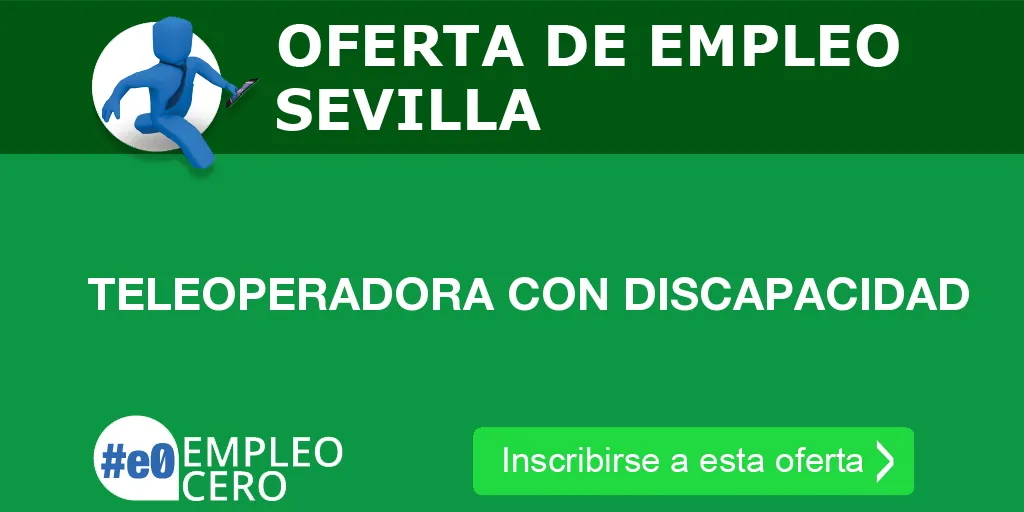 TELEOPERADORA CON DISCAPACIDAD TELEOPERADORA CON DISCAPACIDAD