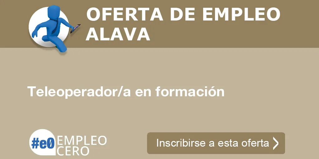Teleoperador/a en formación Teleoperador/a en formación